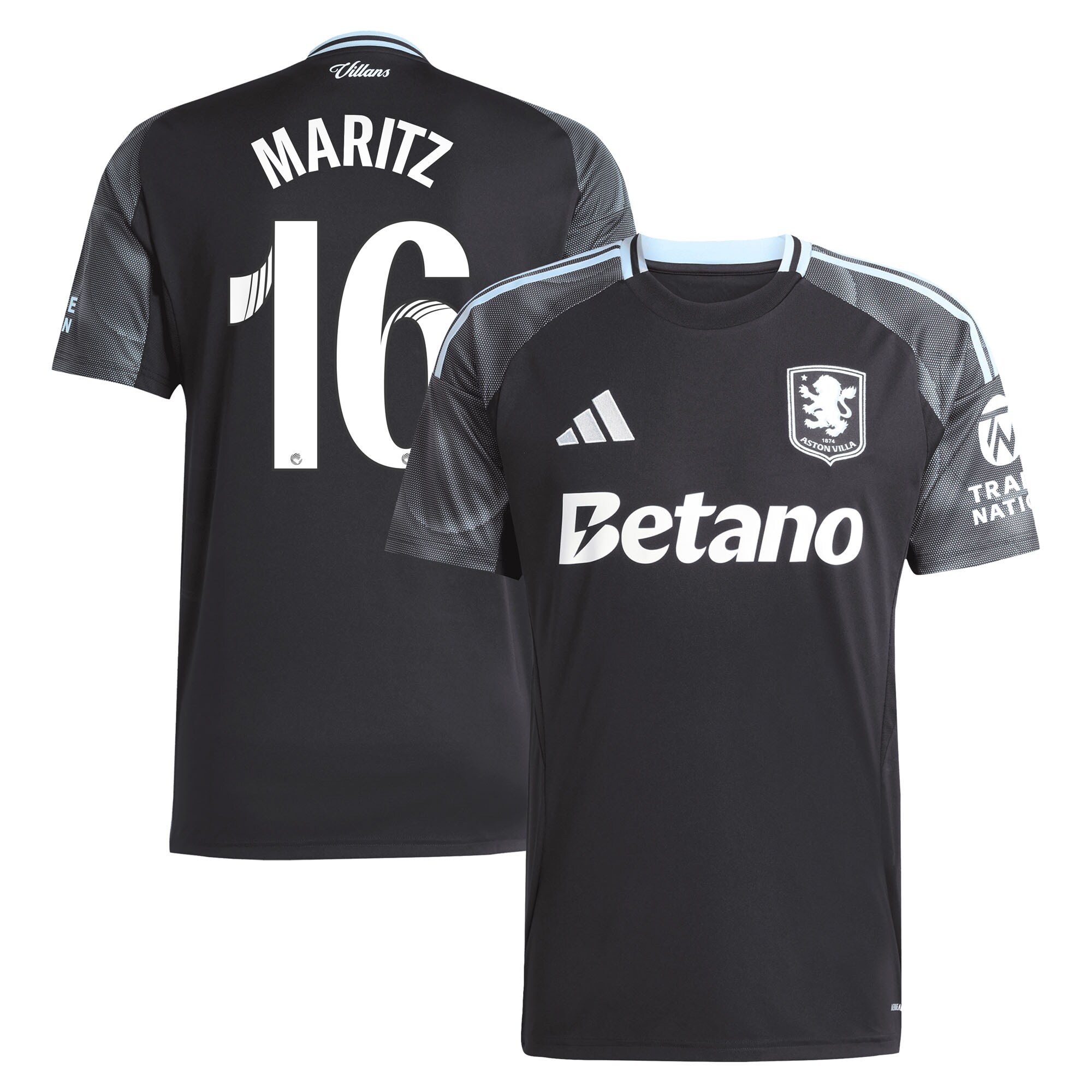 aston villa adidas wsl away shirt 2025-26 with maritz 16 printing Collection | AVFC Fan Shop Official Jerseys and Shirts