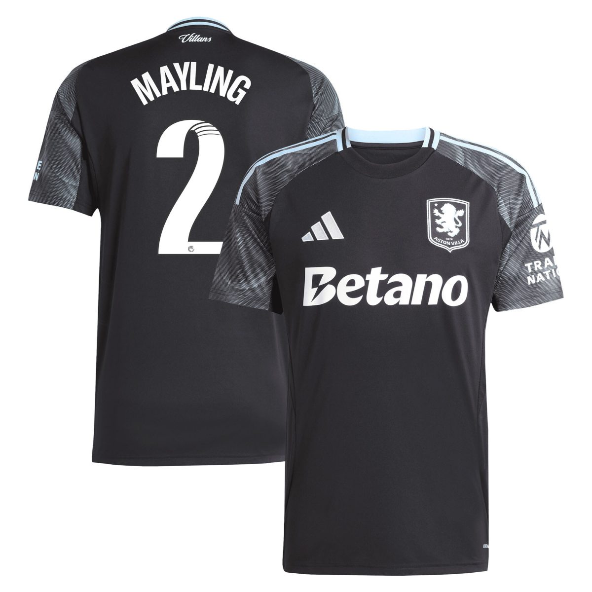 aston villa adidas wsl away shirt 2025-26 with mayling 2 printing Collection | AVFC Fan Shop Official Jerseys and Shirts