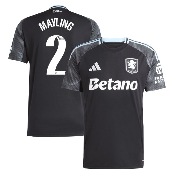 aston villa adidas wsl away shirt 2025-26 with mayling 2 printing Collection | AVFC Fan Shop Official Jerseys and Shirts