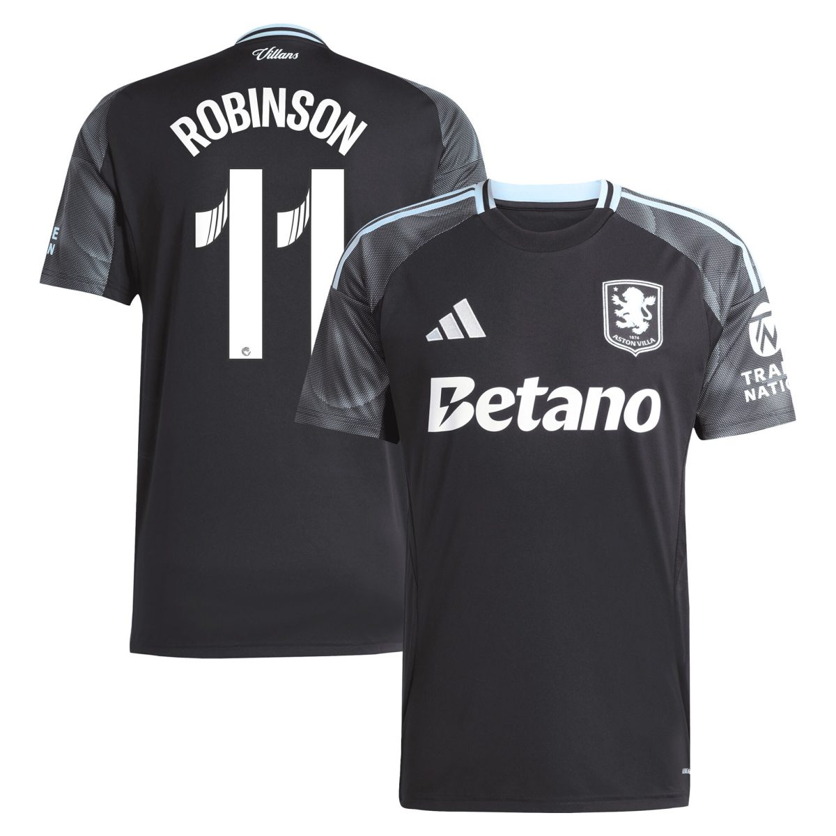 aston villa adidas wsl away shirt 2025-26 with robinson 11 printing Collection | AVFC Fan Shop Official Jerseys and Shirts