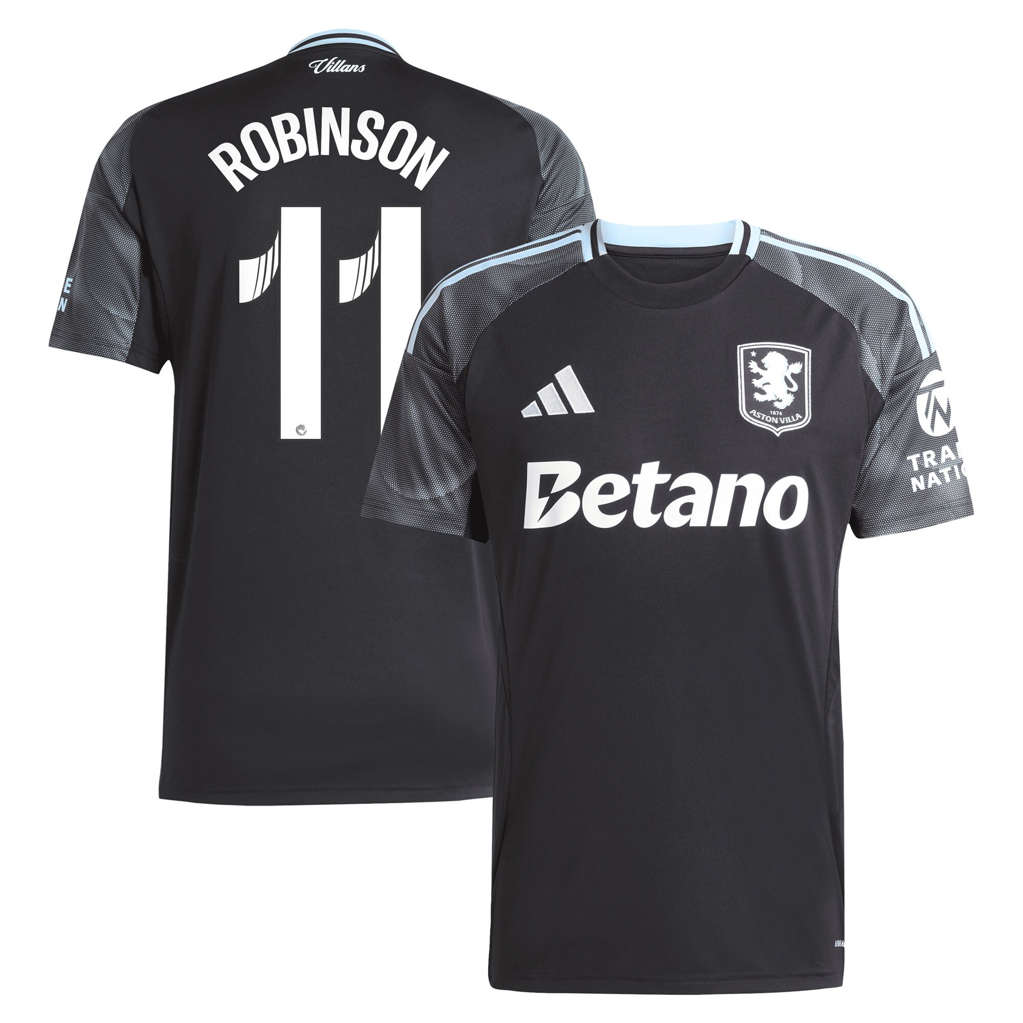 aston villa adidas wsl away shirt 2025-26 with robinson 11 printing Collection | AVFC Fan Shop Official Jerseys and Shirts