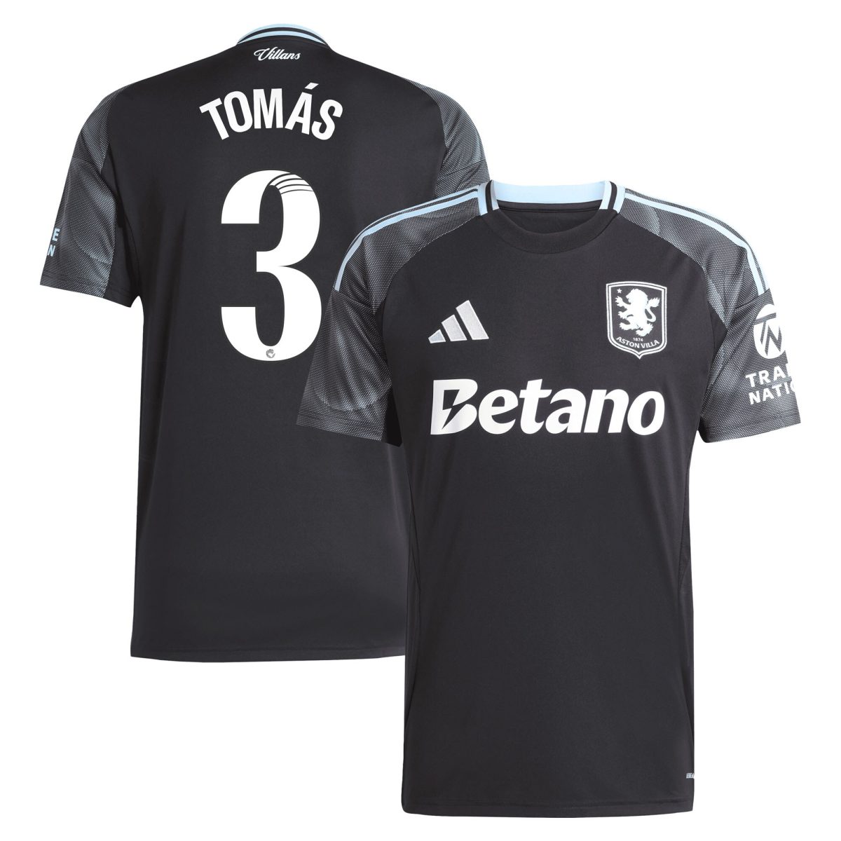 aston villa adidas wsl away shirt 2025-26 with tomás 3 printing Collection | AVFC Fan Shop Official Jerseys and Shirts