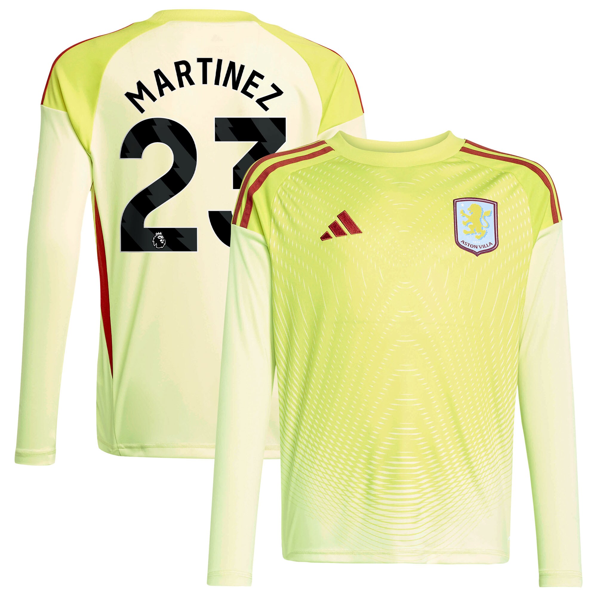aston villa away goalkeeper shirt 2025-26 – kids with martinez 23 printing Collection | AVFC Fan Shop Official Jerseys and Shirts