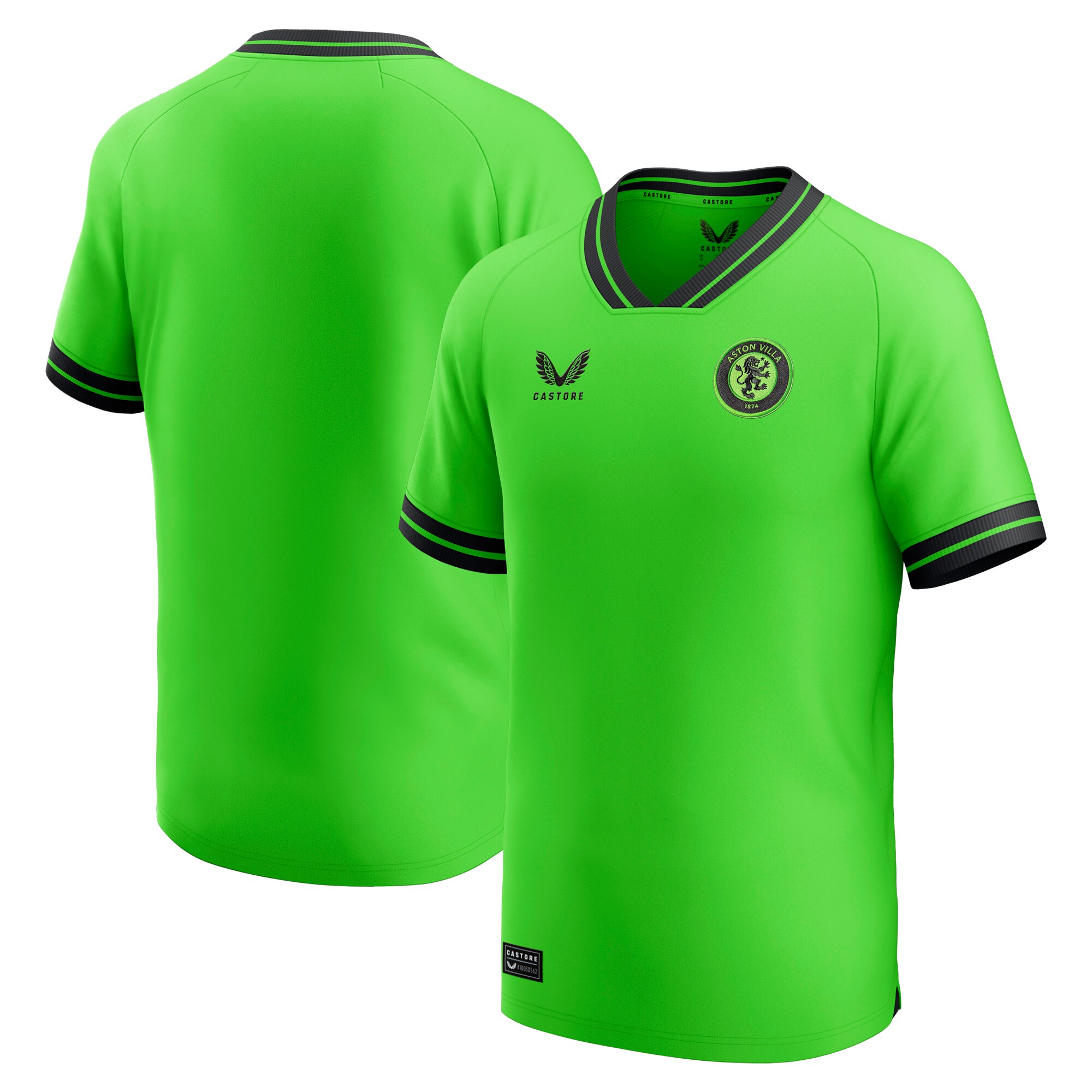 aston villa castore away goalkeeper shirt 2023-24 – kids with custom printing Collection | AVFC Fan Shop Official Jerseys and Shirts