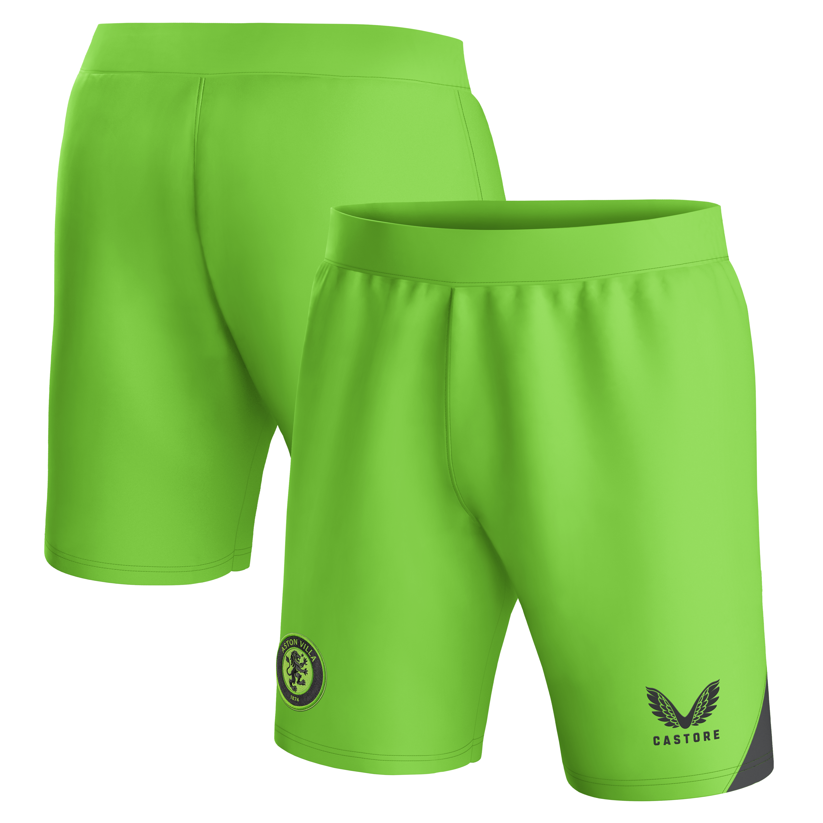 aston villa castore away goalkeeper shorts 2023-24 – kids – 13385917 with custom printing Collection | AVFC Fan Shop Official Jerseys and Shirts