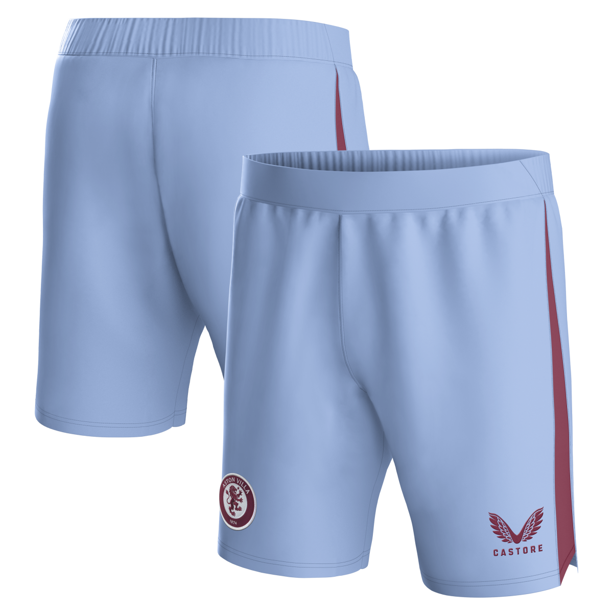 aston villa castore away shorts 2023-24 – kids with custom printing Collection | AVFC Fan Shop Official Jerseys and Shirts