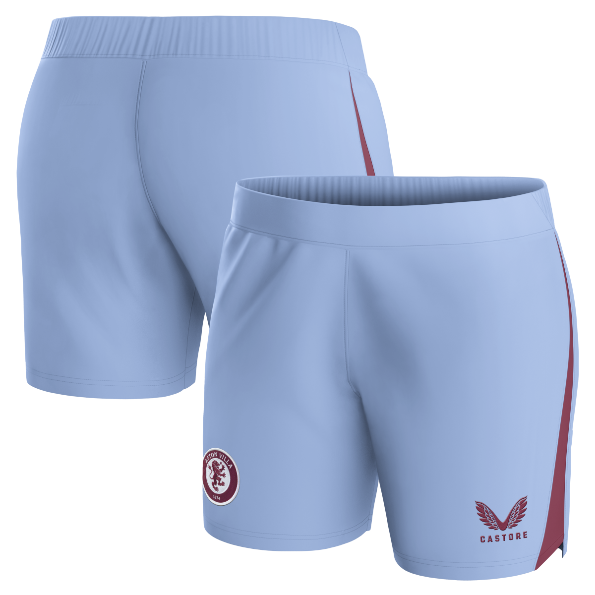 aston villa castore away shorts 2023-24 – womens with custom printing Collection | AVFC Fan Shop Official Jerseys and Shirts