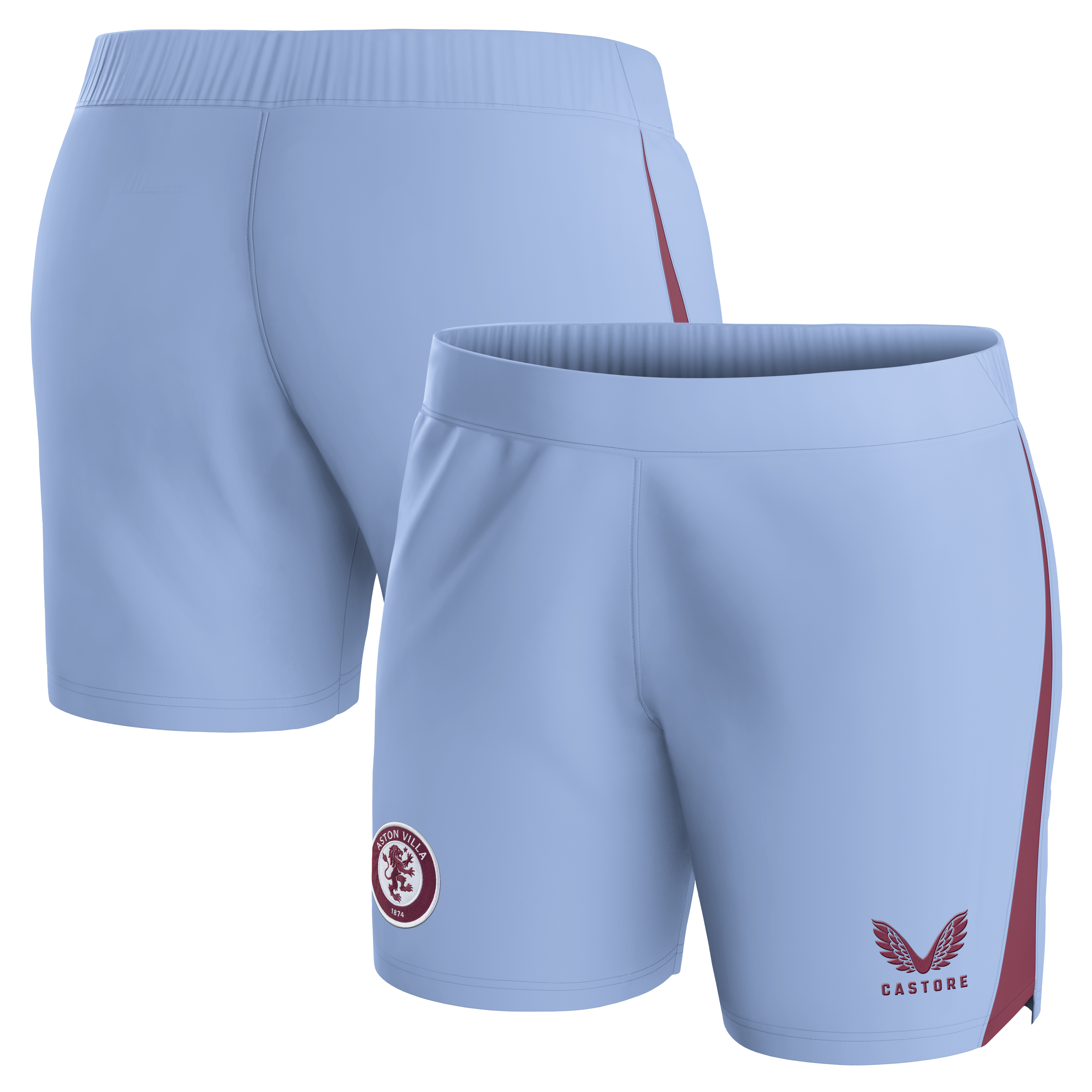 aston villa castore away shorts 2023-24 – womens with custom printing Collection | AVFC Fan Shop Official Jerseys and Shirts