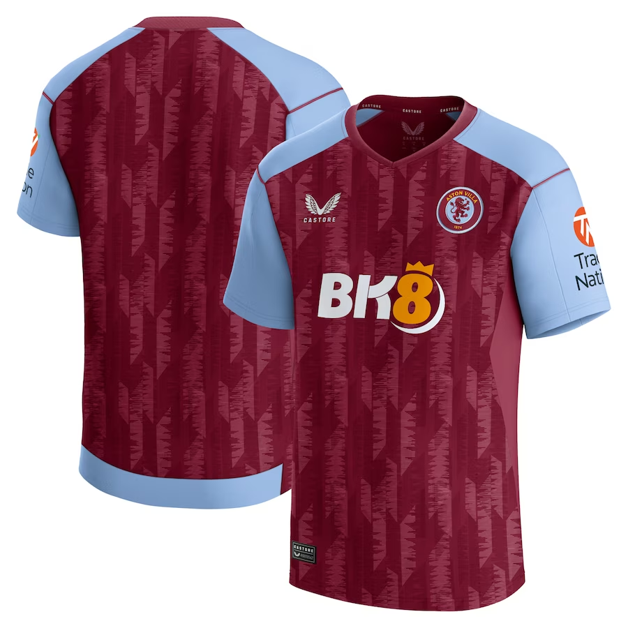aston villa castore home shirt 2023-24 with custom printing Collection | AVFC Fan Shop Official Jerseys and Shirts