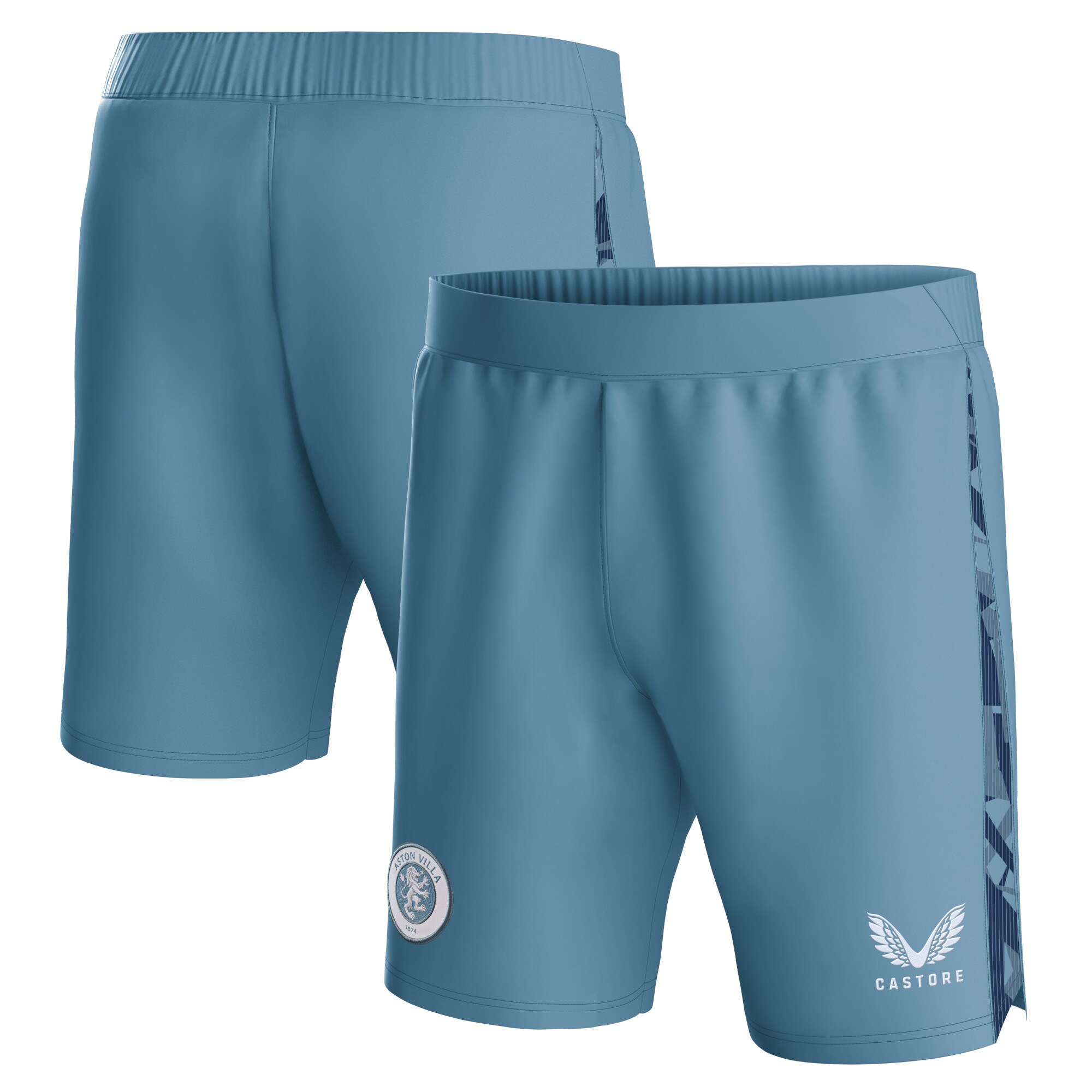 aston villa castore third shorts 2023-24 – kids with custom printing Collection | AVFC Fan Shop Official Jerseys and Shirts
