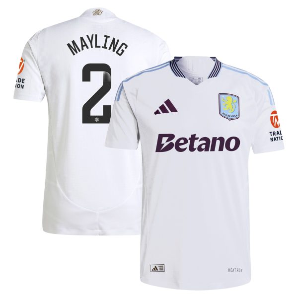aston villa wsl adidas away authentic shirt 2024-25 with mayling 2 printing Collection | AVFC Fan Shop Official Jerseys and Shirts