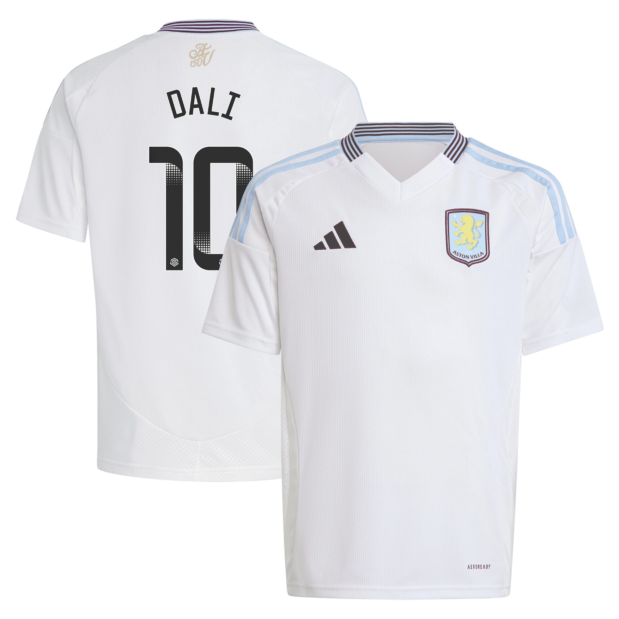 aston villa wsl adidas away shirt 2024-25 – kids with dali 10 printing Collection | AVFC Fan Shop Official Jerseys and Shirts