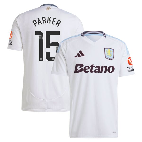 aston villa wsl adidas away shirt 2024-25 with parker 15 printing Collection | AVFC Fan Shop Official Jerseys and Shirts