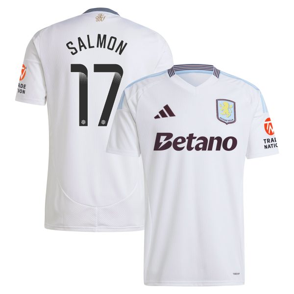 aston villa wsl adidas away shirt 2024-25 with salmon 17 printing Collection | AVFC Fan Shop Official Jerseys and Shirts