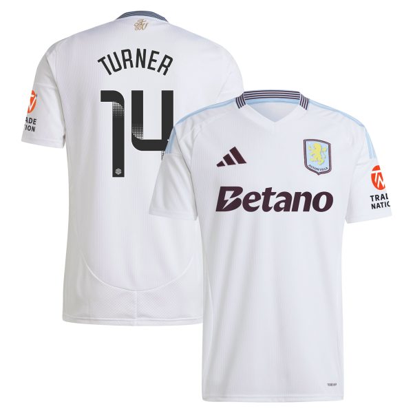 aston villa wsl adidas away shirt 2024-25 with turner 14 printing Collection | AVFC Fan Shop Official Jerseys and Shirts