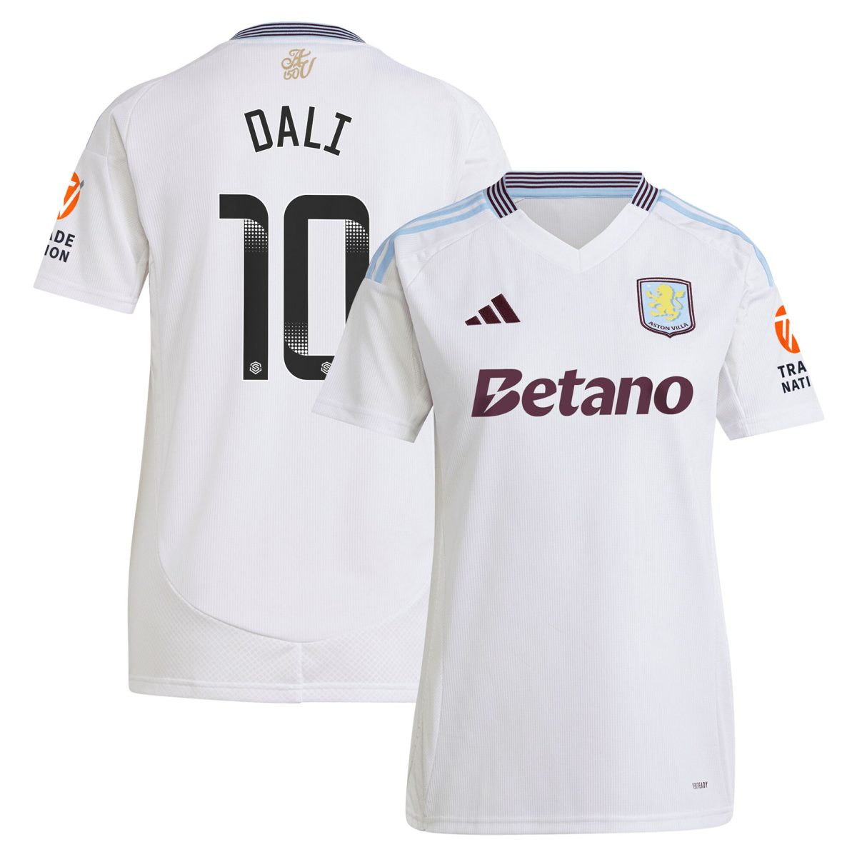aston villa wsl adidas away shirt 2024-25 – womens with dali 10 printing Collection | AVFC Fan Shop Official Jerseys and Shirts