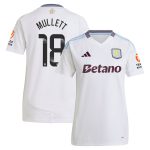 aston villa wsl adidas away shirt 2024-25 – womens with mullett 18 printing Collection | AVFC Fan Shop Official Jerseys and Shirts
