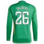 aston villa wsl adidas goalkeeper shirt 2024-25 – long sleeve with talbert 26 printing 202849399 Collection | AVFC Fan Shop Official Jerseys and Shirts