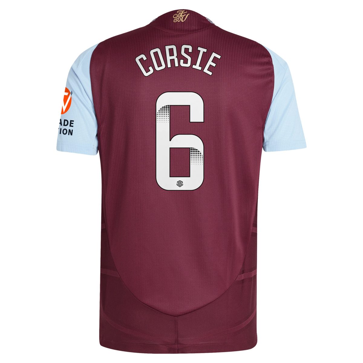 aston villa wsl adidas home authentic shirt 2024-25 with corsie 6 printing Collection | AVFC Fan Shop Official Jerseys and Shirts