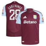 aston villa wsl adidas home authentic shirt 2024-25 with gabi nunes 28 printing Collection | AVFC Fan Shop Official Jerseys and Shirts