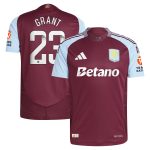 aston villa wsl adidas home authentic shirt 2024-25 with grant 23 printing Collection | AVFC Fan Shop Official Jerseys and Shirts