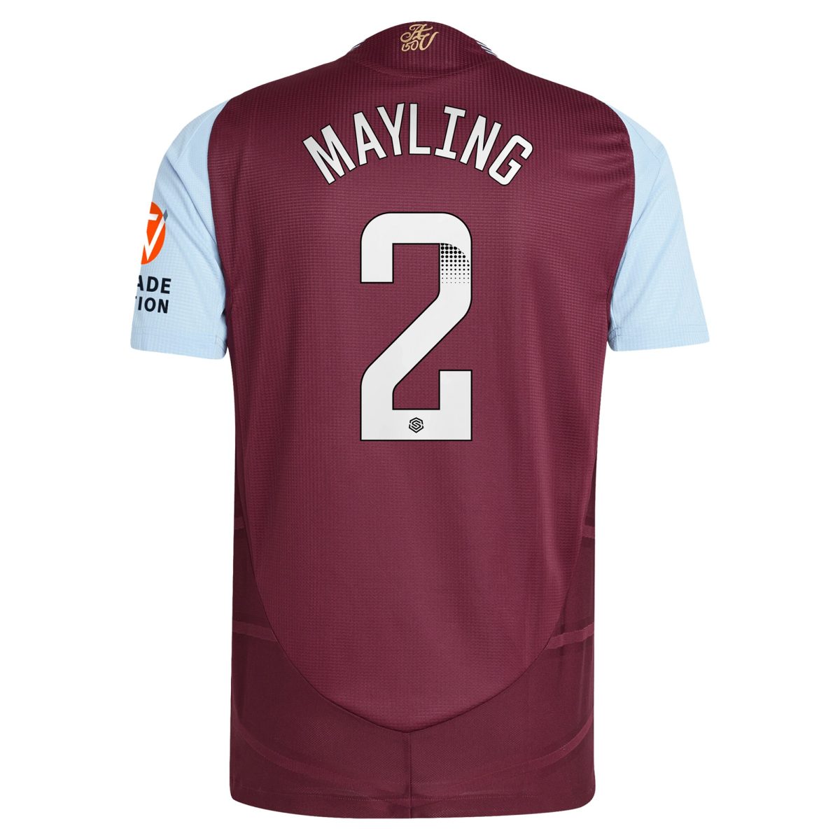 aston villa wsl adidas home authentic shirt 2024-25 with mayling 2 printing Collection | AVFC Fan Shop Official Jerseys and Shirts