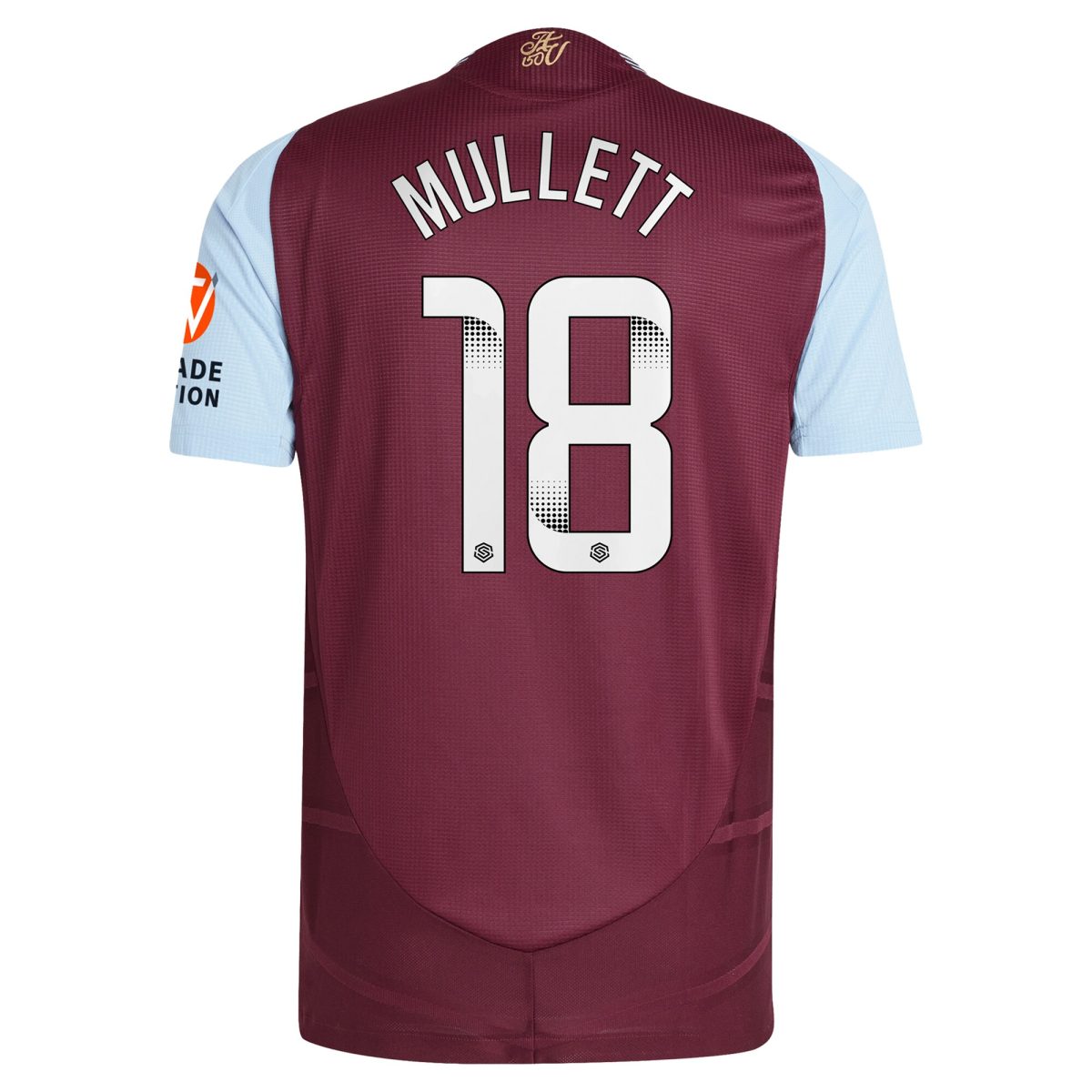 aston villa wsl adidas home authentic shirt 2024-25 with mullett 18 printing Collection | AVFC Fan Shop Official Jerseys and Shirts