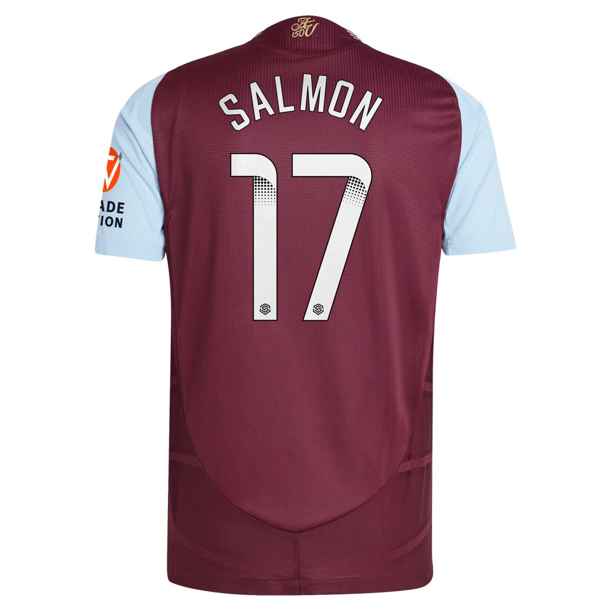 aston villa wsl adidas home authentic shirt 2024-25 with salmon 17 printing Collection | AVFC Fan Shop Official Jerseys and Shirts