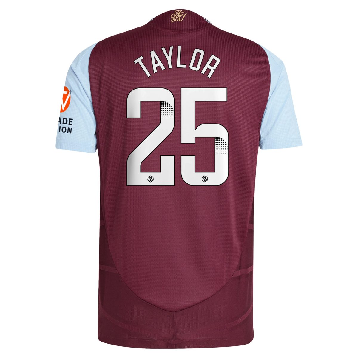 aston villa wsl adidas home authentic shirt 2024-25 with taylor 25 printing Collection | AVFC Fan Shop Official Jerseys and Shirts