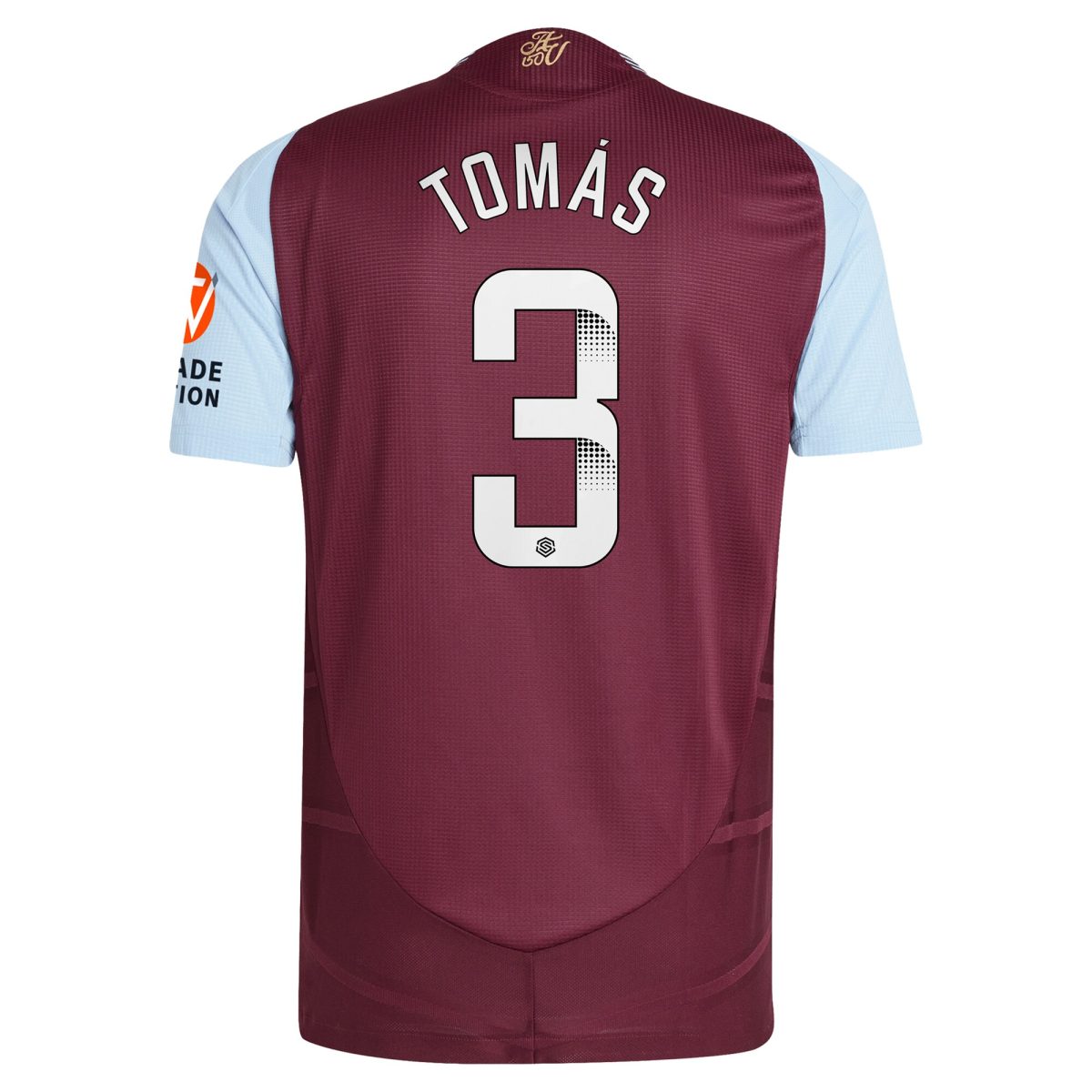 aston villa wsl adidas home authentic shirt 2024-25 with tomás 3 printing Collection | AVFC Fan Shop Official Jerseys and Shirts