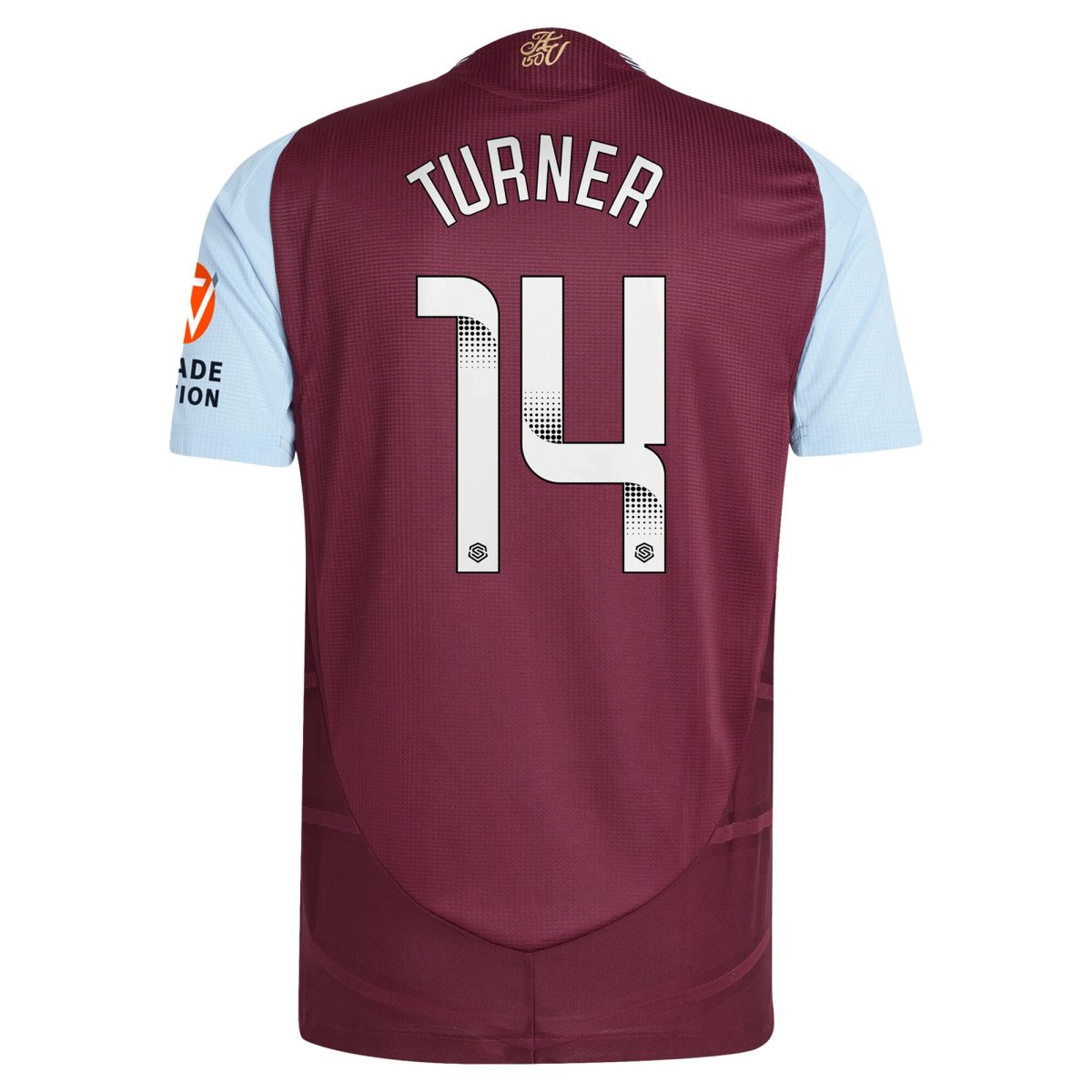 aston villa wsl adidas home authentic shirt 2024-25 with turner 14 printing Collection | AVFC Fan Shop Official Jerseys and Shirts