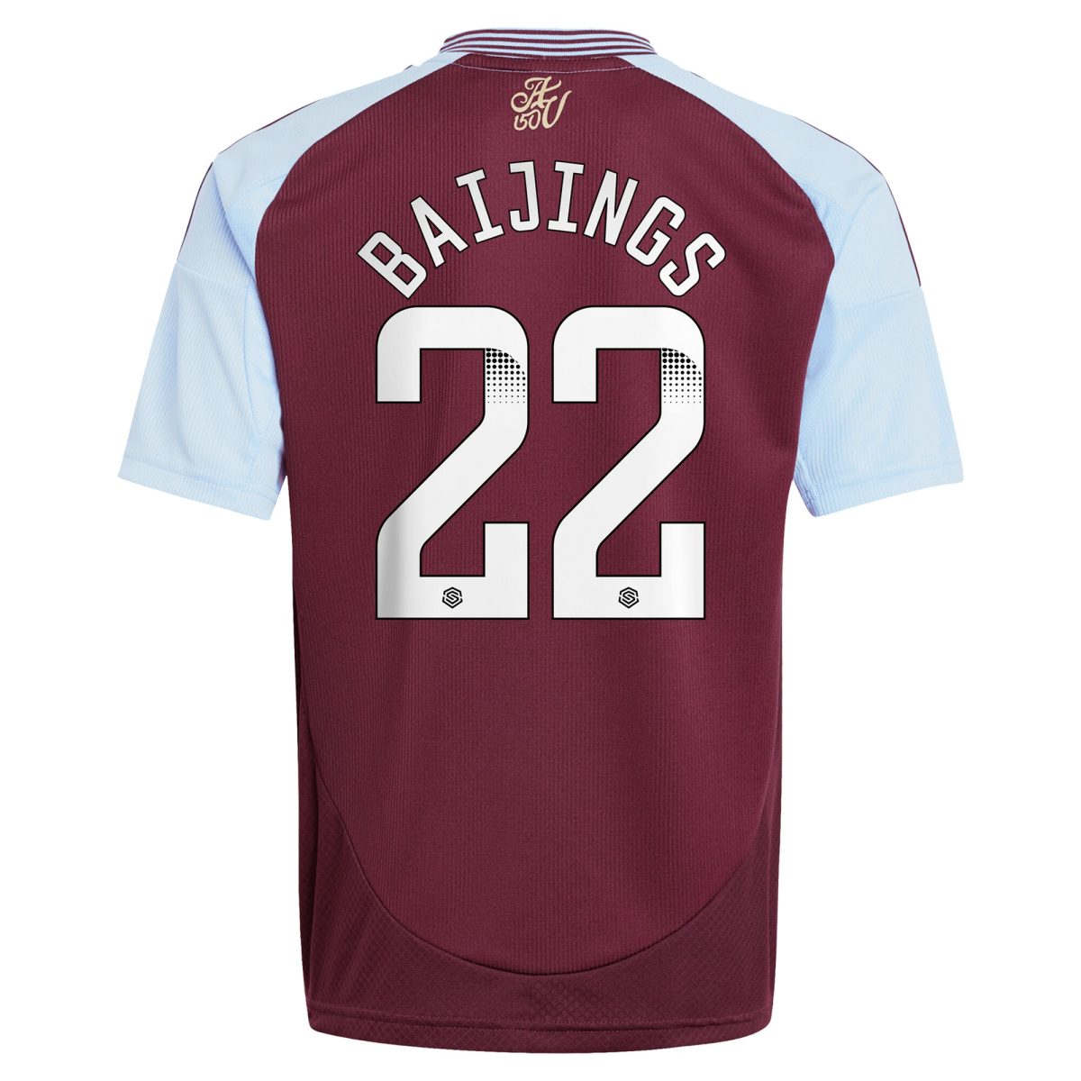 aston villa wsl adidas home shirt 2024-25 – kids with baijings 22 printing Collection | AVFC Fan Shop Official Jerseys and Shirts