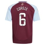aston villa wsl adidas home shirt 2024-25 – kids with corsie 6 printing Collection | AVFC Fan Shop Official Jerseys and Shirts