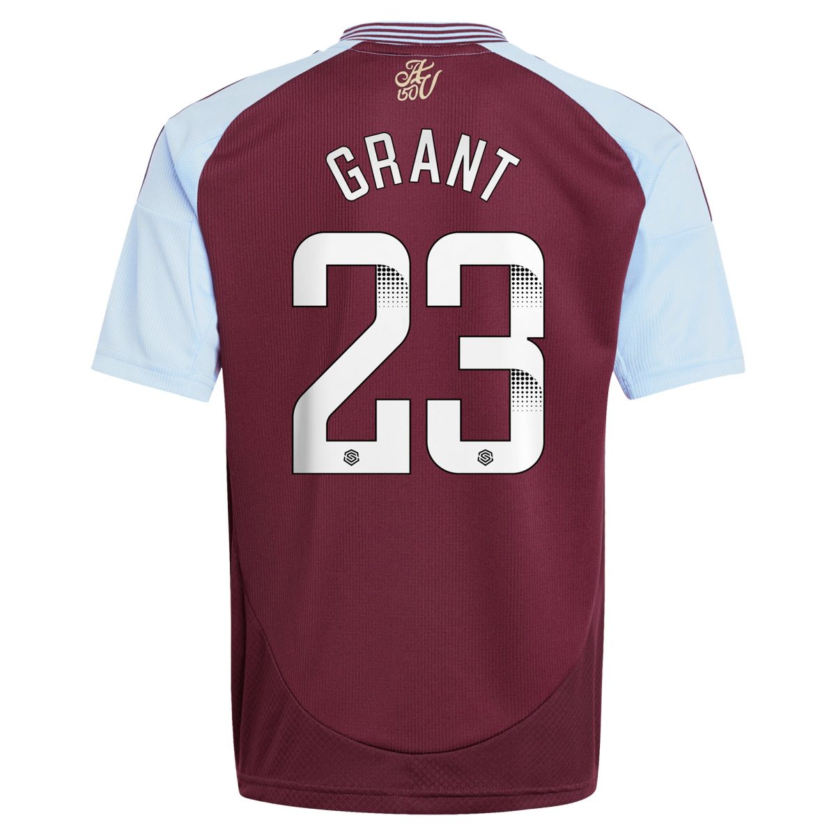 aston villa wsl adidas home shirt 2024-25 – kids with grant 23 printing Collection | AVFC Fan Shop Official Jerseys and Shirts