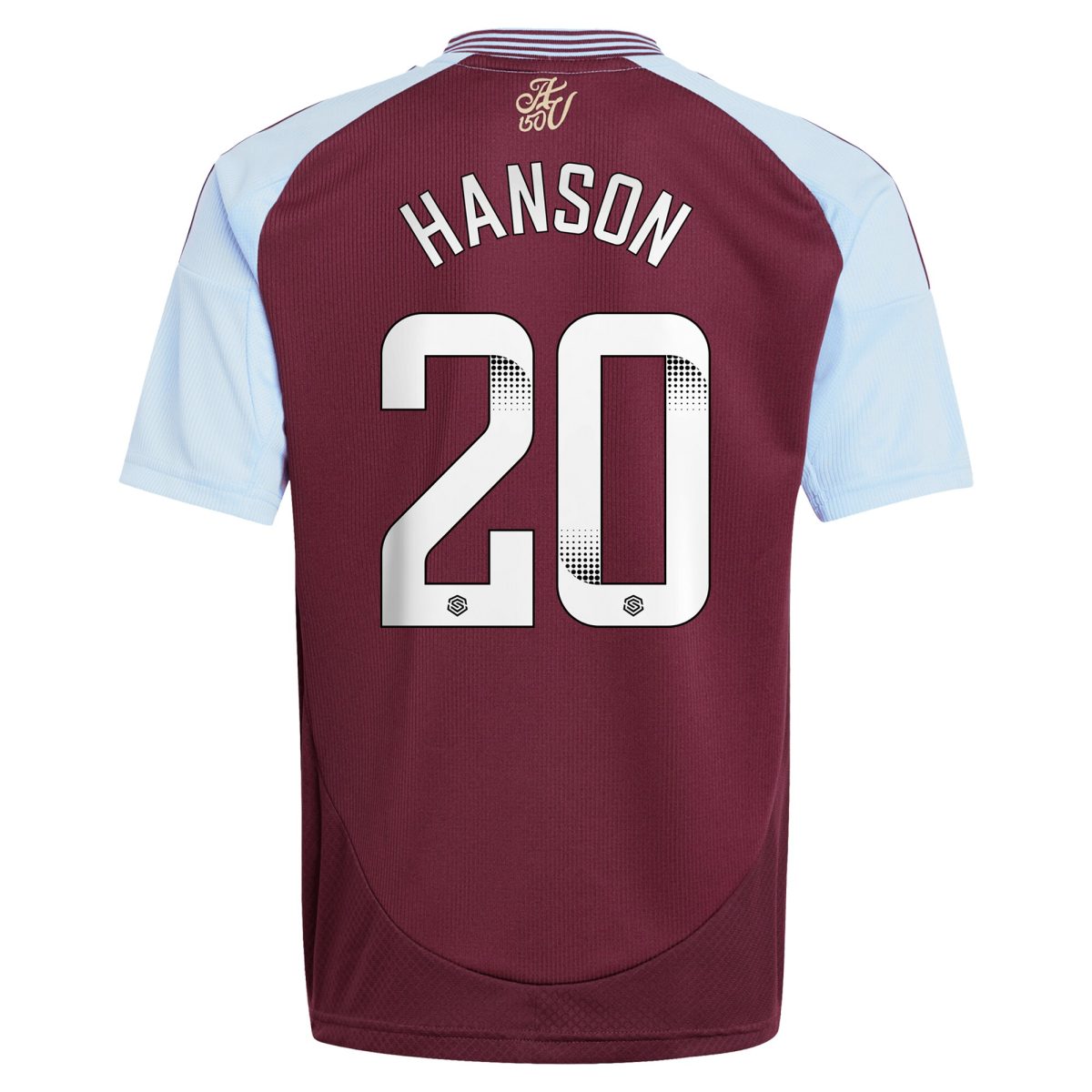 aston villa wsl adidas home shirt 2024-25 – kids with hanson 20 printing Collection | AVFC Fan Shop Official Jerseys and Shirts