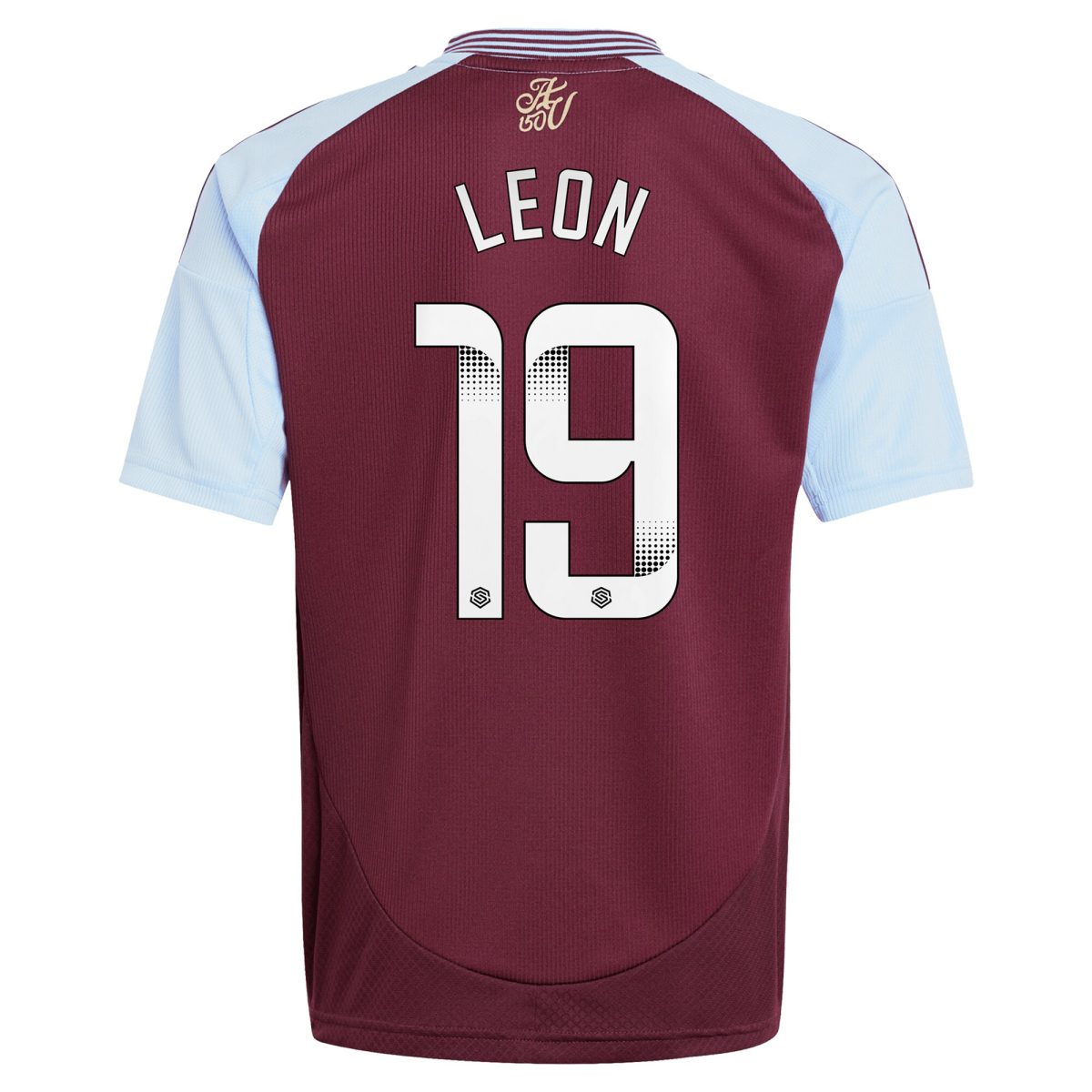 aston villa wsl adidas home shirt 2024-25 – kids with leon 19 printing Collection | AVFC Fan Shop Official Jerseys and Shirts