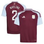 aston villa wsl adidas home shirt 2024-25 – kids with mayling 2 printing Collection | AVFC Fan Shop Official Jerseys and Shirts