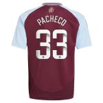 aston villa wsl adidas home shirt 2024-25 – kids with pacheco 33 printing Collection | AVFC Fan Shop Official Jerseys and Shirts