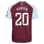 aston villa wsl adidas home shirt 2024-25 with hanson 20 printing Collection | AVFC Fan Shop Official Jerseys and Shirts