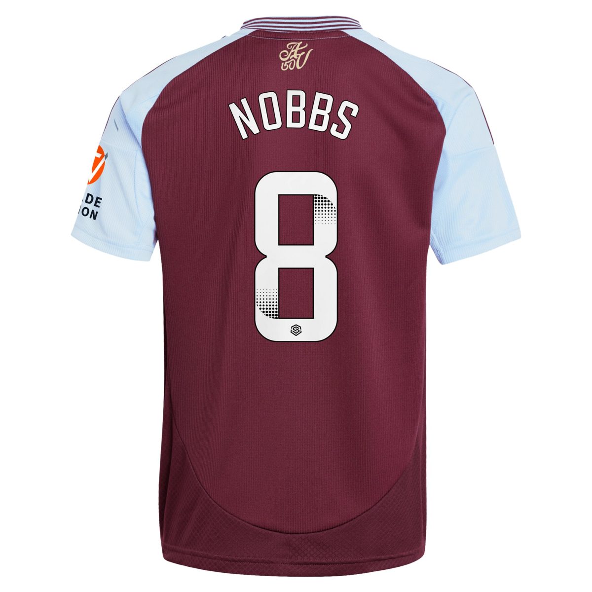 aston villa wsl adidas home shirt 2024-25 with nobbs 8 printing Collection | AVFC Fan Shop Official Jerseys and Shirts