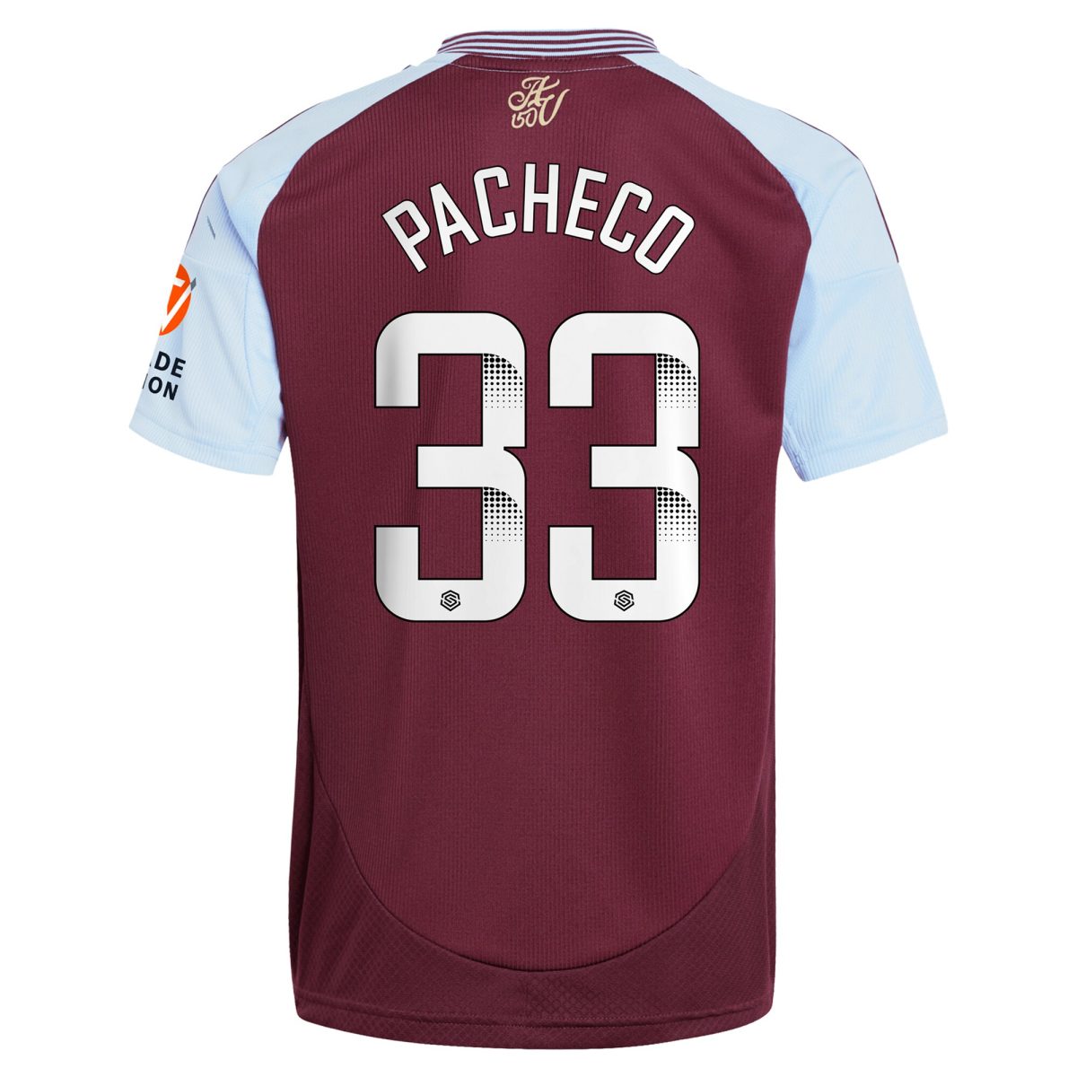 aston villa wsl adidas home shirt 2024-25 with pacheco 33 printing Collection | AVFC Fan Shop Official Jerseys and Shirts