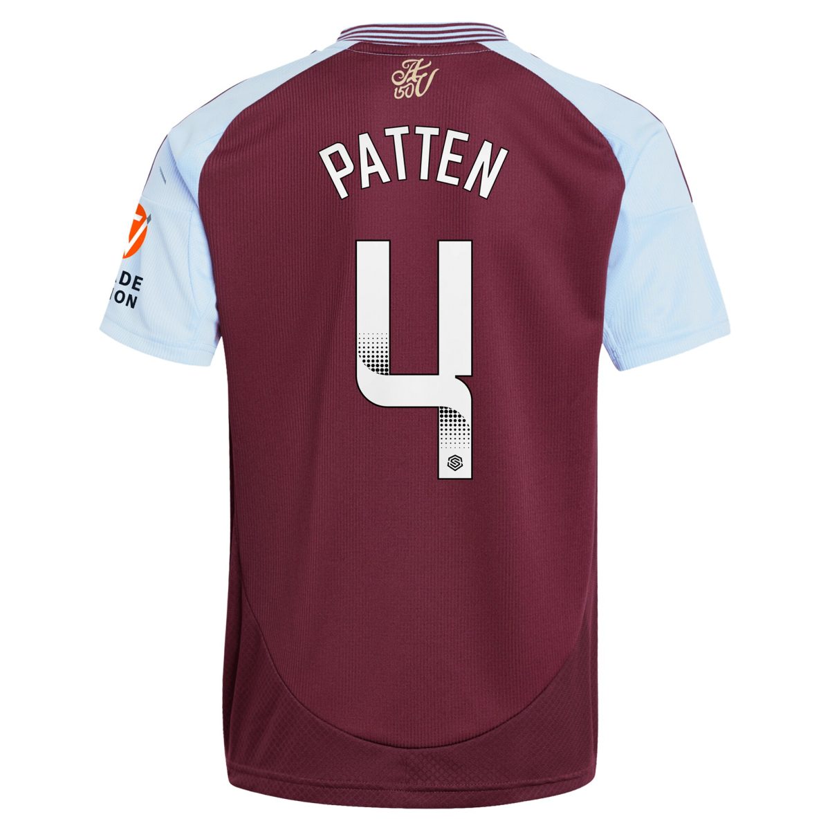 aston villa wsl adidas home shirt 2024-25 with patten 4 printing Collection | AVFC Fan Shop Official Jerseys and Shirts