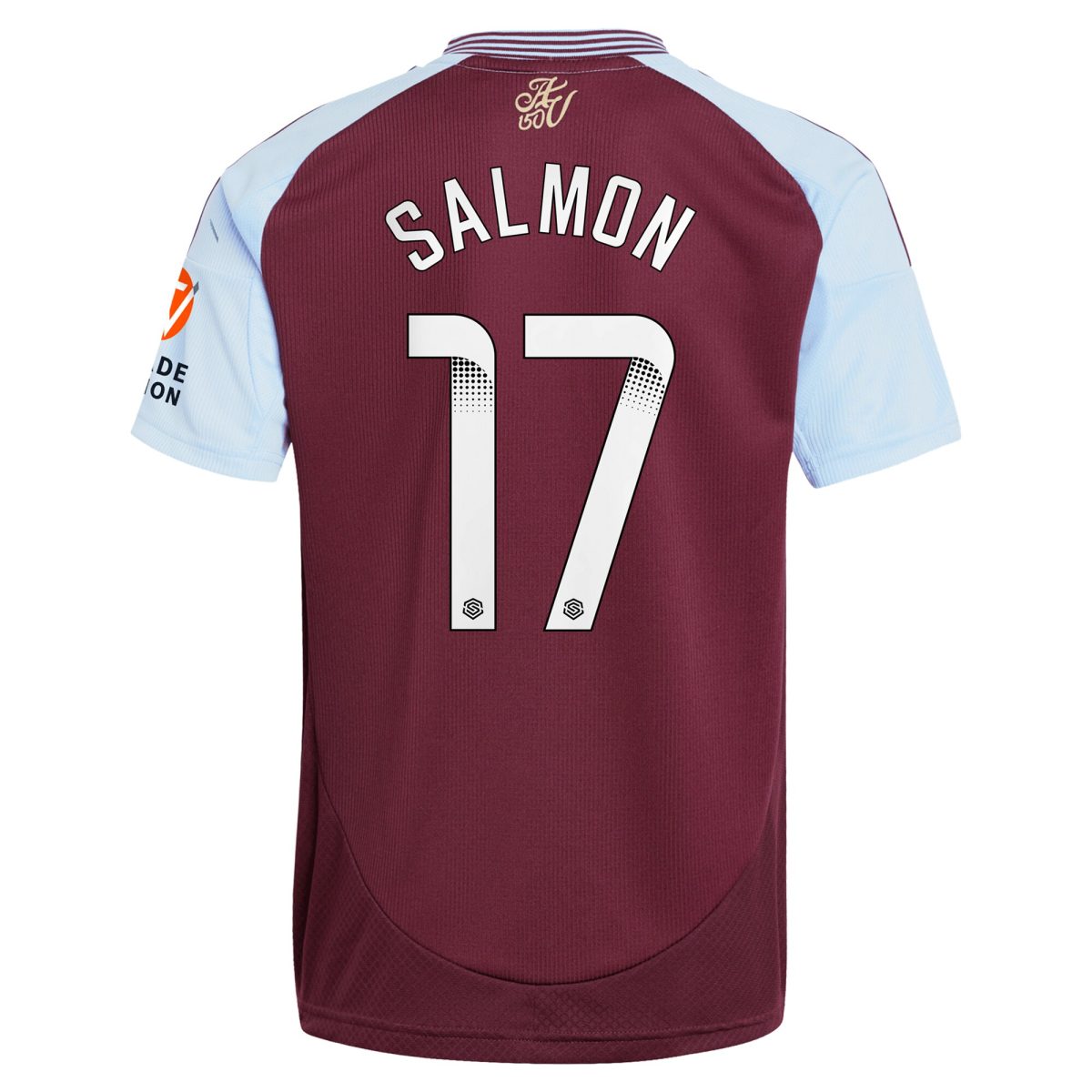 aston villa wsl adidas home shirt 2024-25 with salmon 17 printing Collection | AVFC Fan Shop Official Jerseys and Shirts