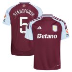 aston villa wsl adidas home shirt 2024-25 with staniforth 5 printing Collection | AVFC Fan Shop Official Jerseys and Shirts