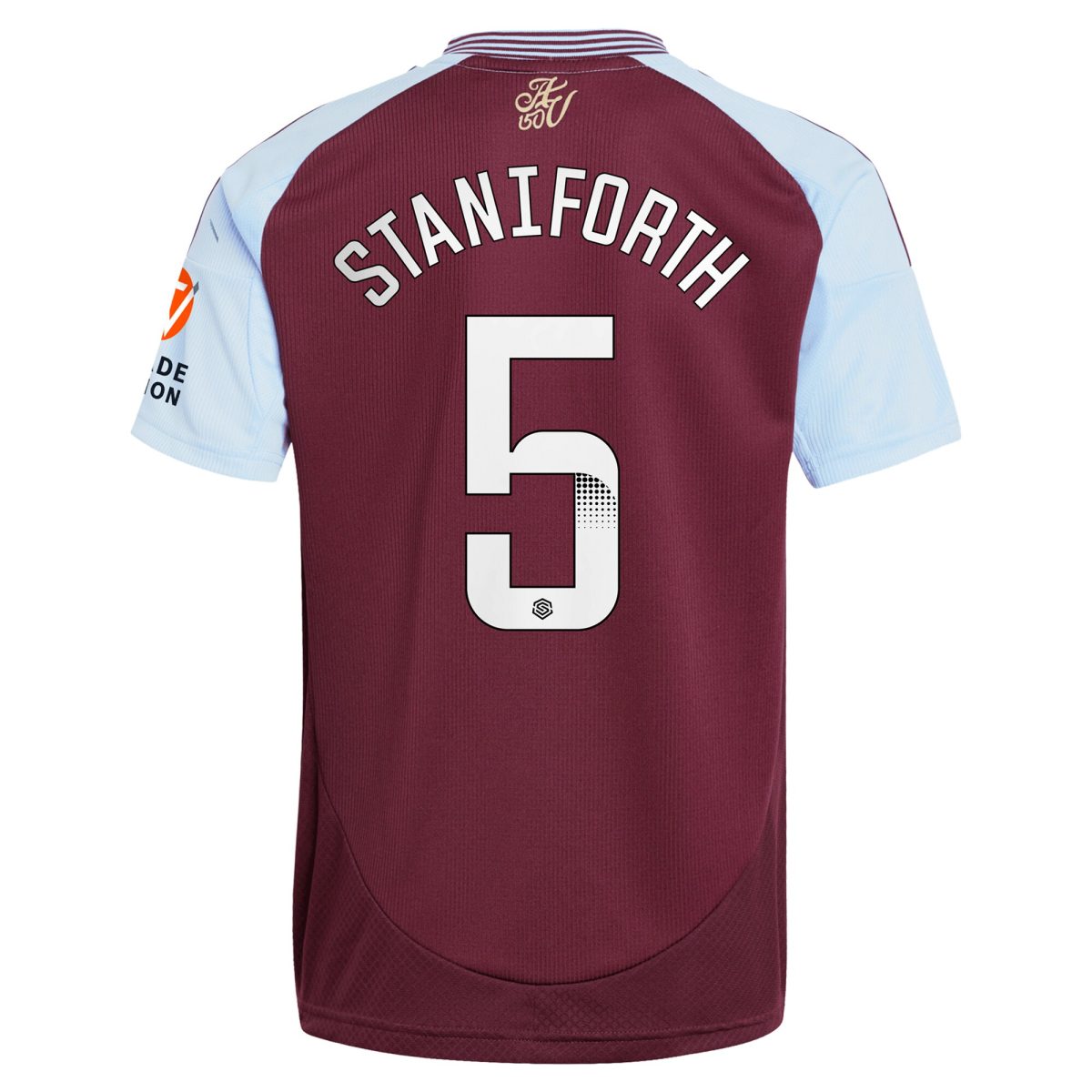 aston villa wsl adidas home shirt 2024-25 with staniforth 5 printing Collection | AVFC Fan Shop Official Jerseys and Shirts