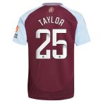 aston villa wsl adidas home shirt 2024-25 with taylor 25 printing Collection | AVFC Fan Shop Official Jerseys and Shirts