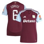 aston villa wsl adidas home shirt 2024-25 – womens with corsie 6 printing Collection | AVFC Fan Shop Official Jerseys and Shirts
