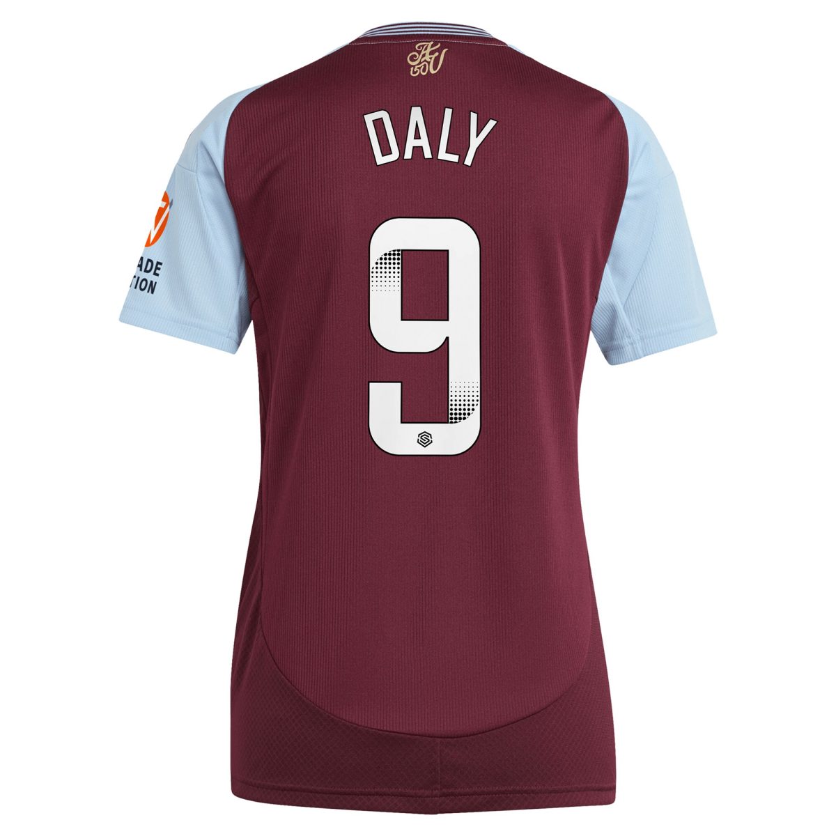 aston villa wsl adidas home shirt 2024-25 – womens with daly 9 printing Collection | AVFC Fan Shop Official Jerseys and Shirts