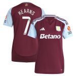 aston villa wsl adidas home shirt 2024-25 – womens with kearns 7 printing Collection | AVFC Fan Shop Official Jerseys and Shirts