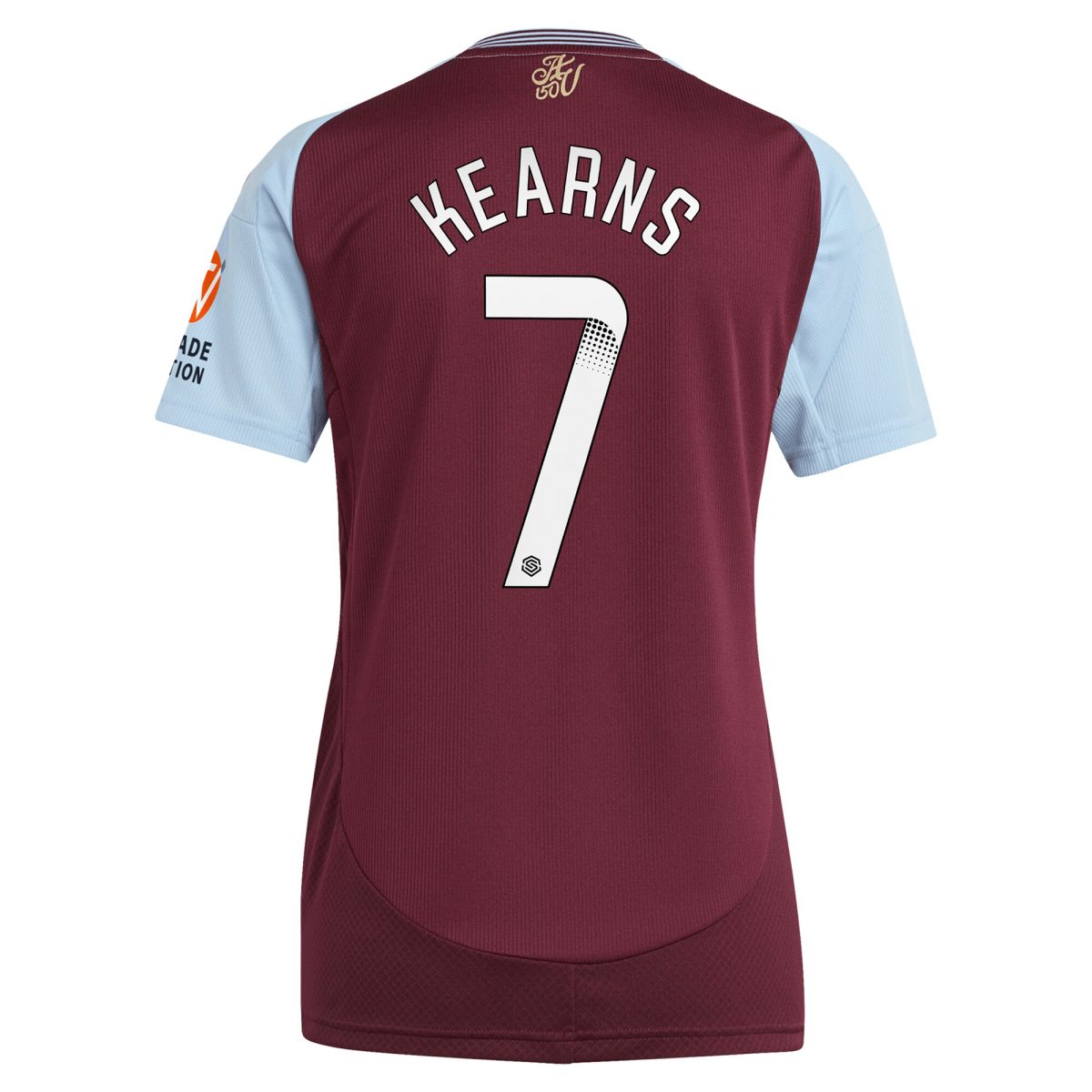 aston villa wsl adidas home shirt 2024-25 – womens with kearns 7 printing Collection | AVFC Fan Shop Official Jerseys and Shirts